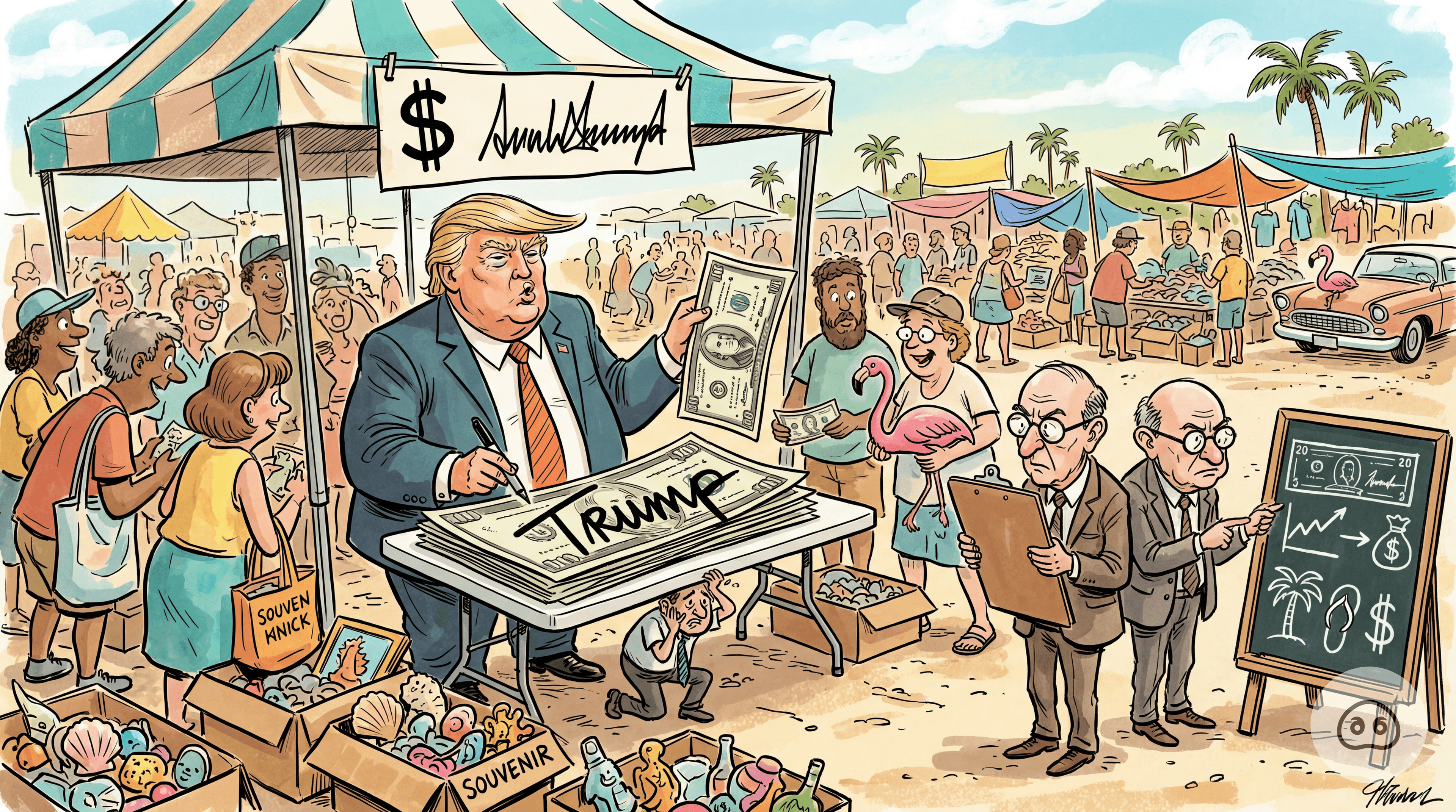 U.S. Economy Officially Transitions From Gold Standard To Souvenir Standard