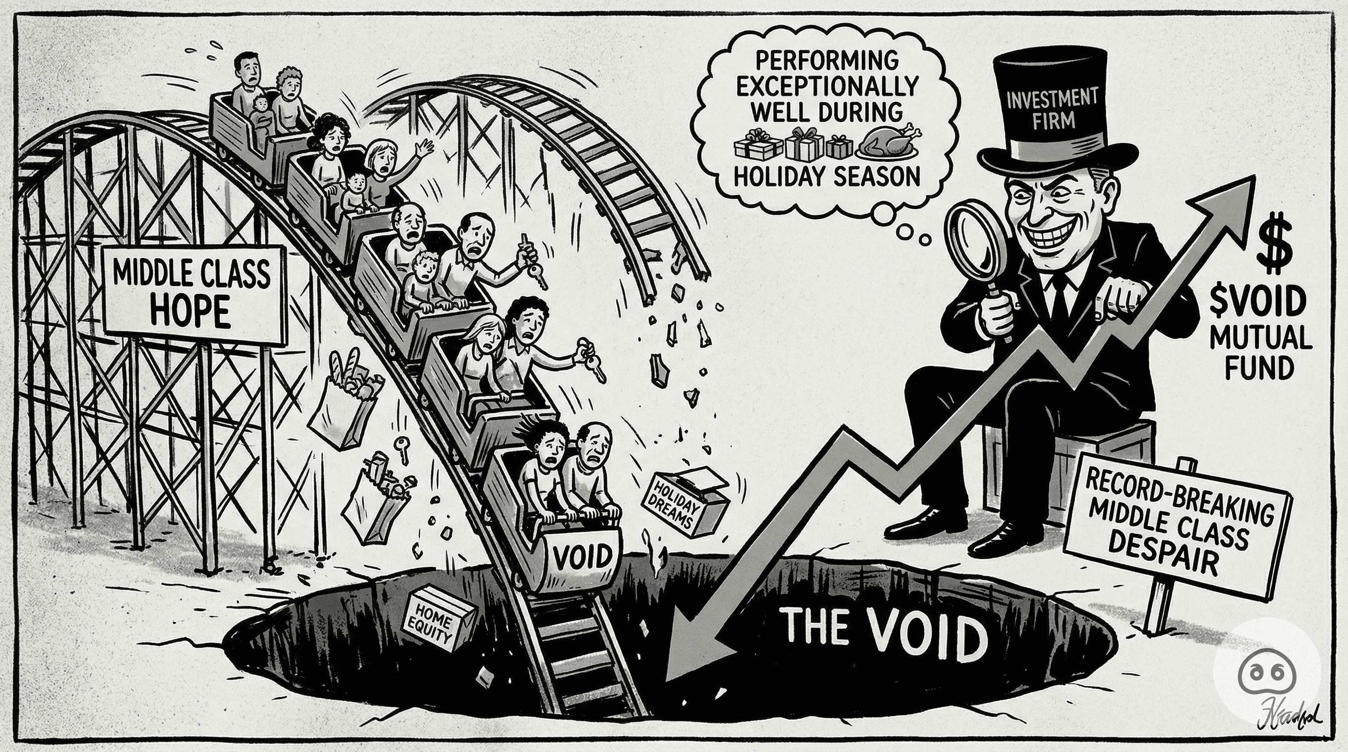Investment Firm Launches $VOID Mutual Fund To Capitalize On Record-Breaking Middle Class Despair