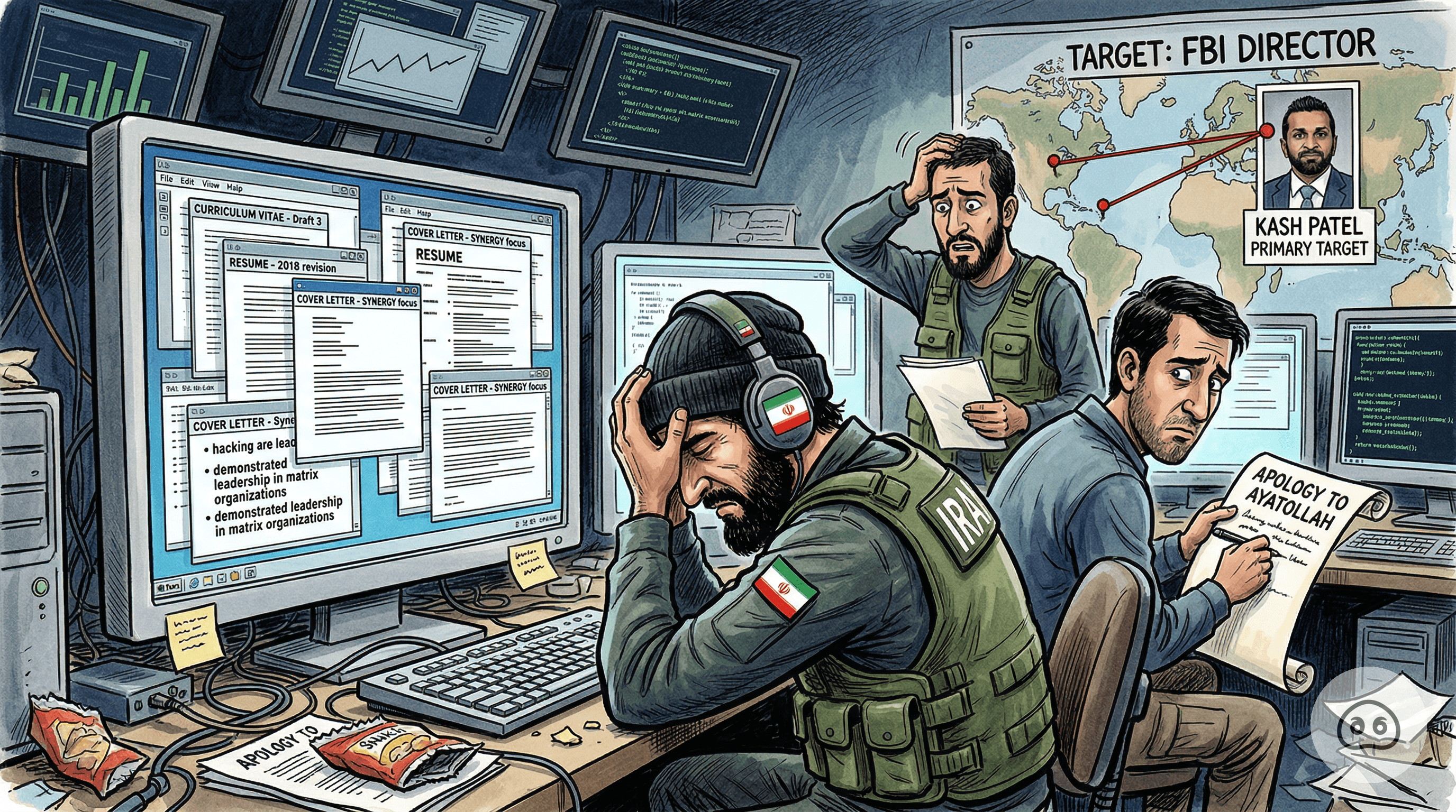 Iranian Cyber Unit Deeply Embarrassed To Breach FBI Director’s Email Only To Find 14 Formatted Drafts Of His Resume