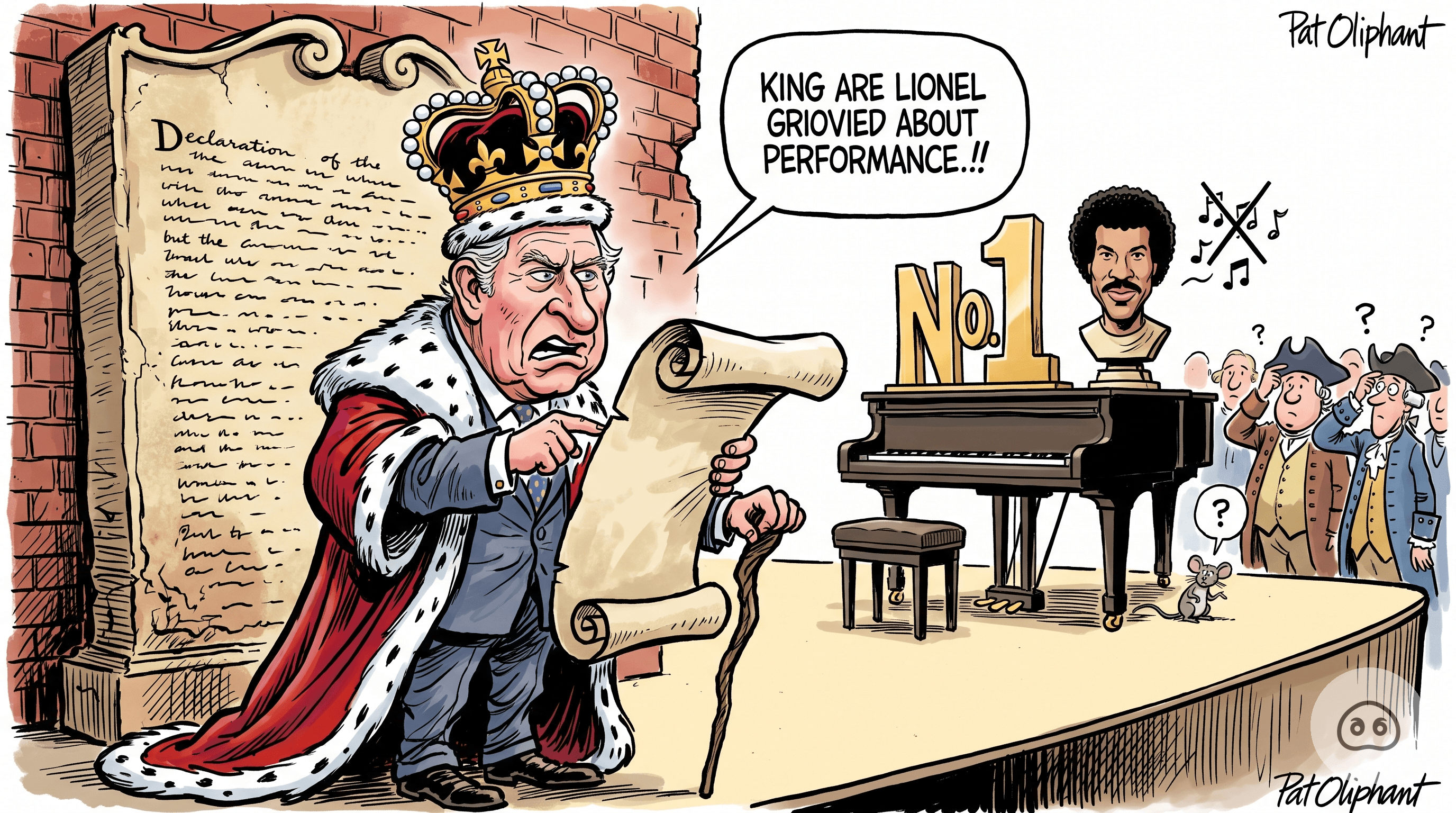 King Charles Formally Adds Lionel Richie’s Silence To Declaration Of Grievances