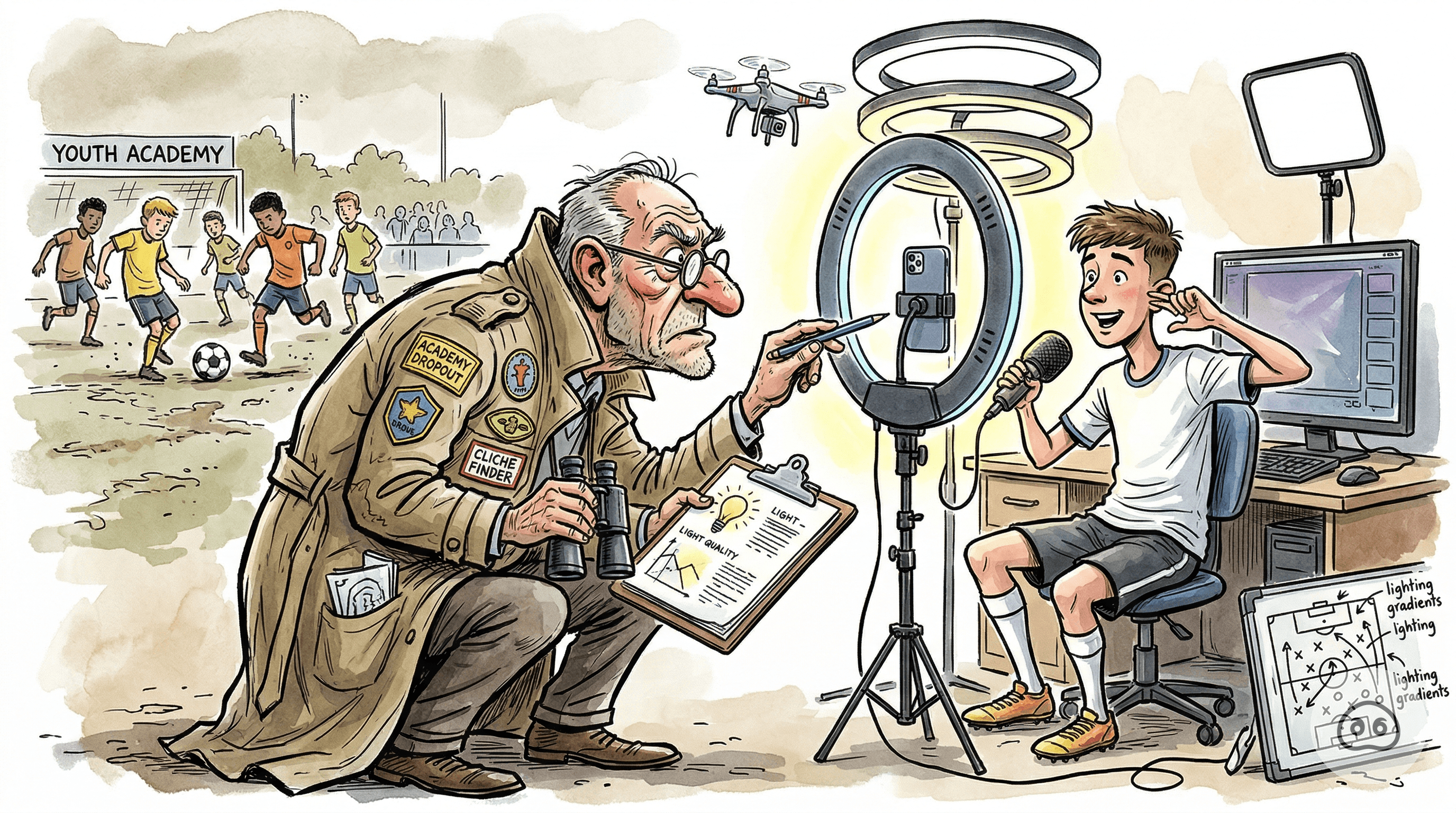 Local Scout Abandons Youth Academy To Spend Weekend Evaluating High Schooler’s Ring Light Setup