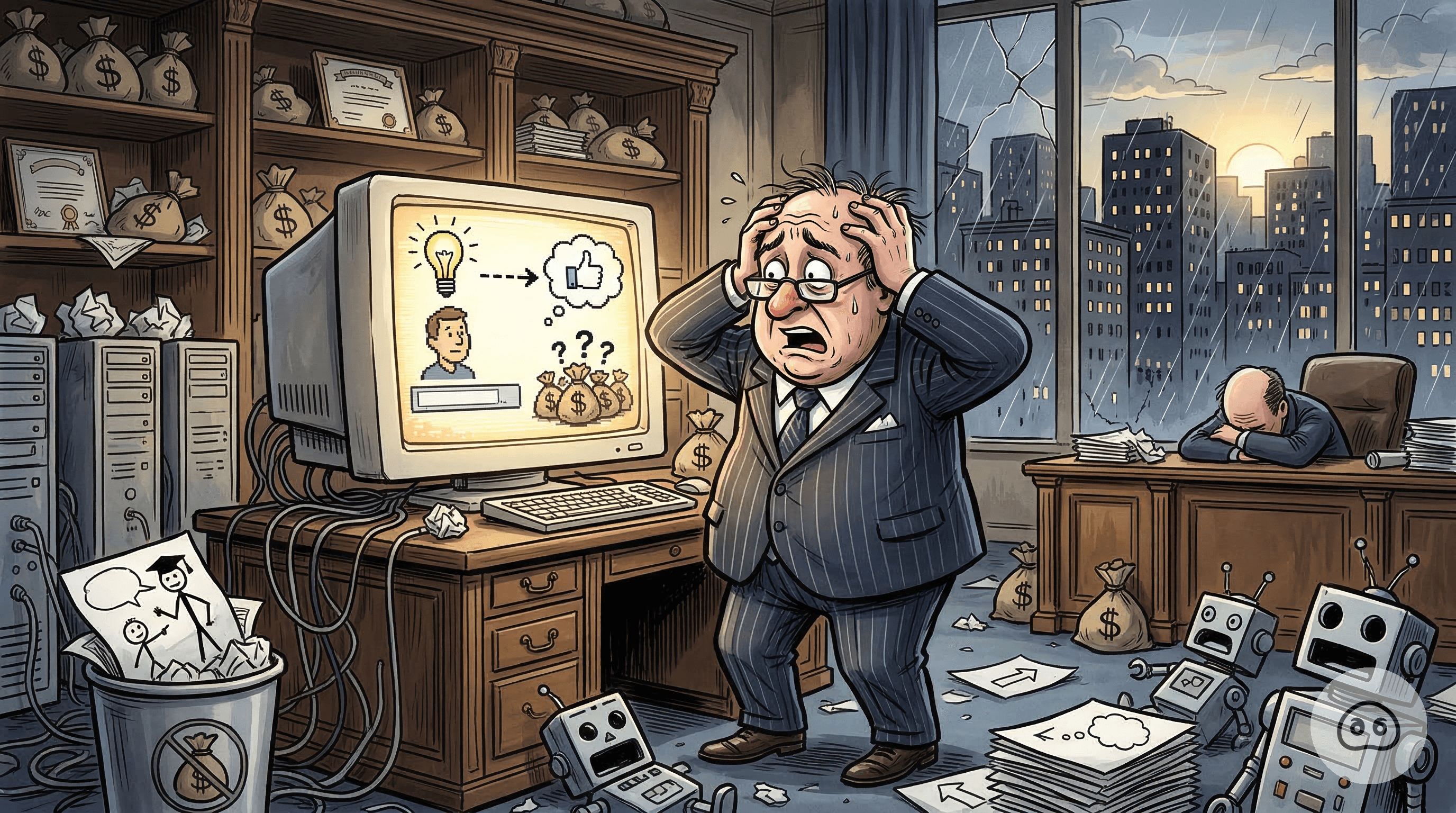 VC Firm That Invested $500M In 'Autonomous Thinking' Startups Devastated To Learn Secret Prompt Was Just 'Act Like A Smart Guy'