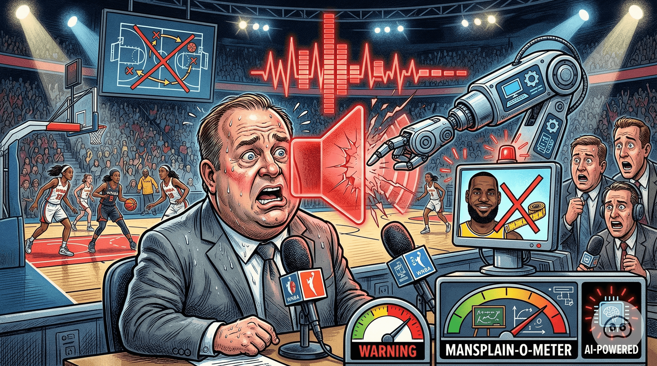 WNBA To Automatically Mute Any Commentator Who Uses ‘LeBron James’ As A Unit Of Measurement